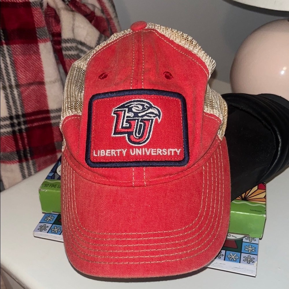 Legacy Red and Beige Cap